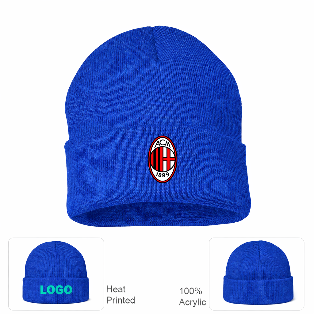 AC Milan Soccer Beanie Hat