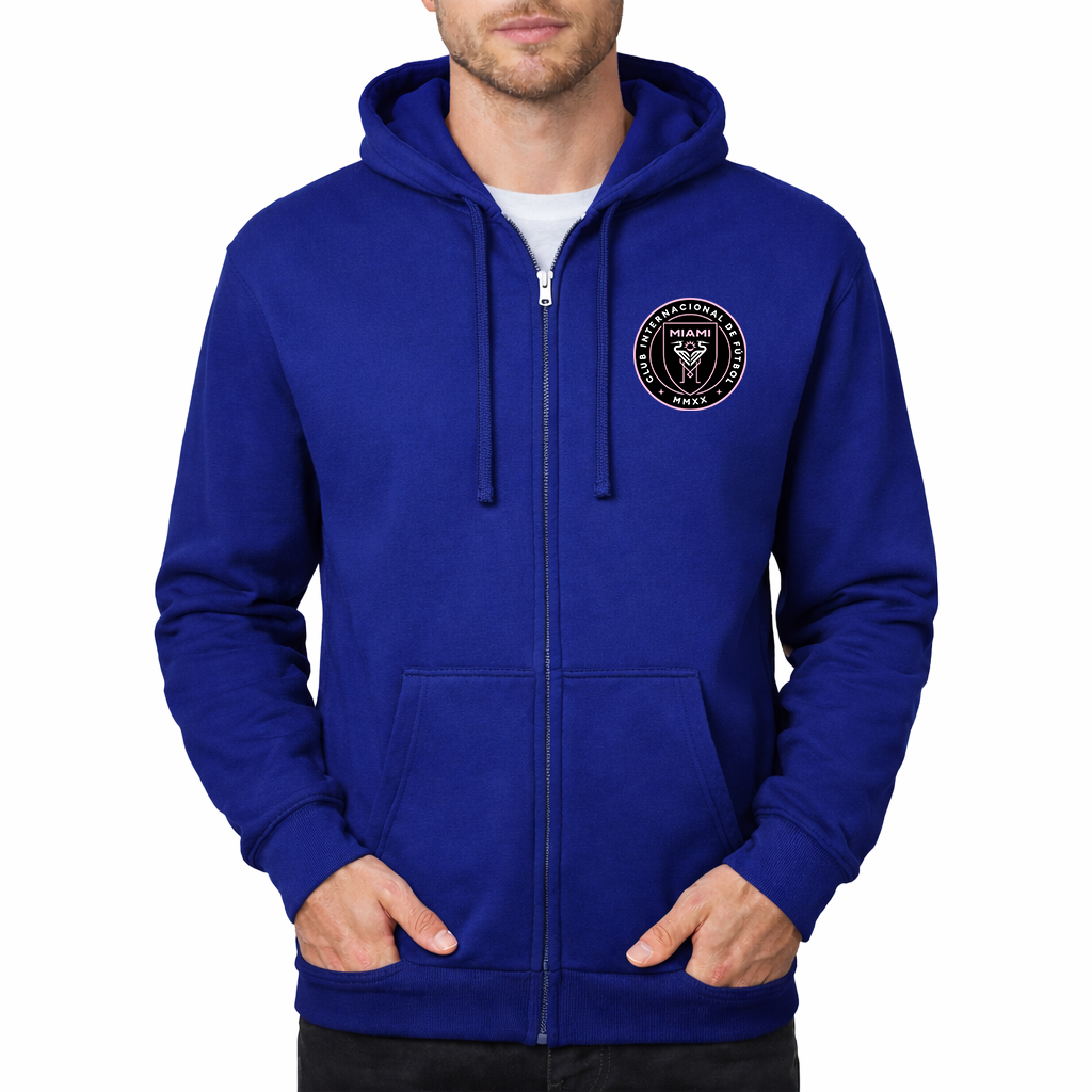 Men's Inter Miami FC Zipper Hoodie