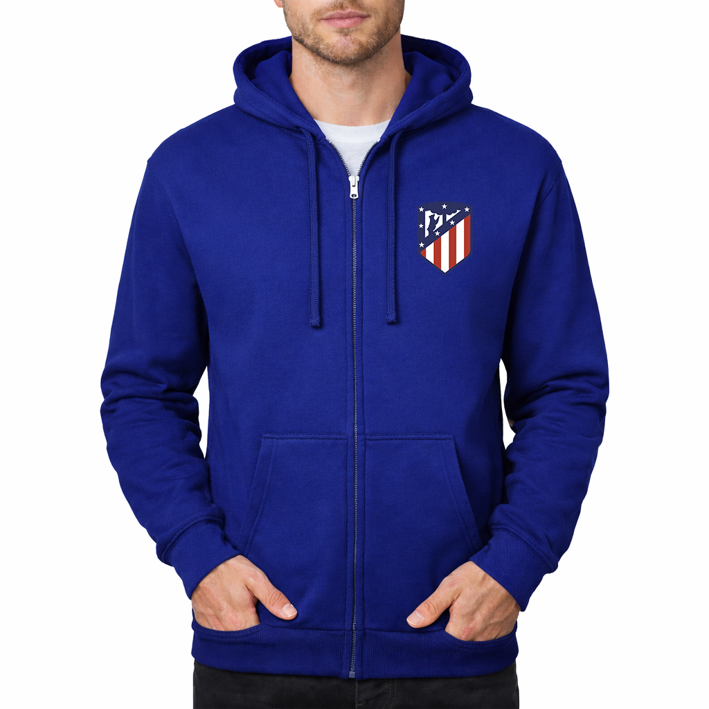 Men's Atletico Madrid FC Zipper Hoodie