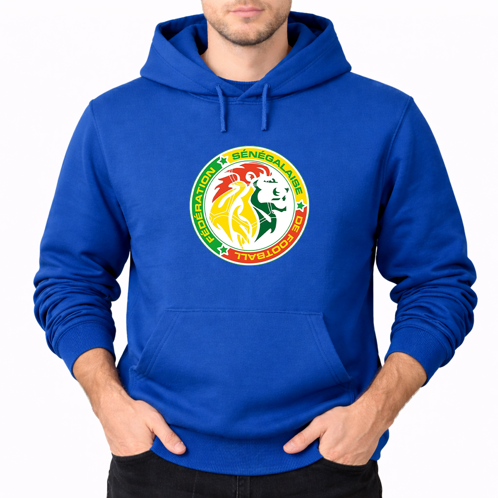 Men's Senegal National Soccer Team Pullover Hoodie