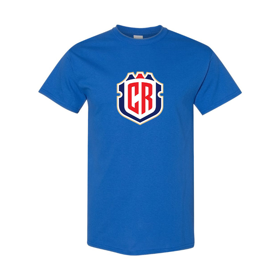 Men's Costa Rica National Soccer Team Cotton T-Shirt