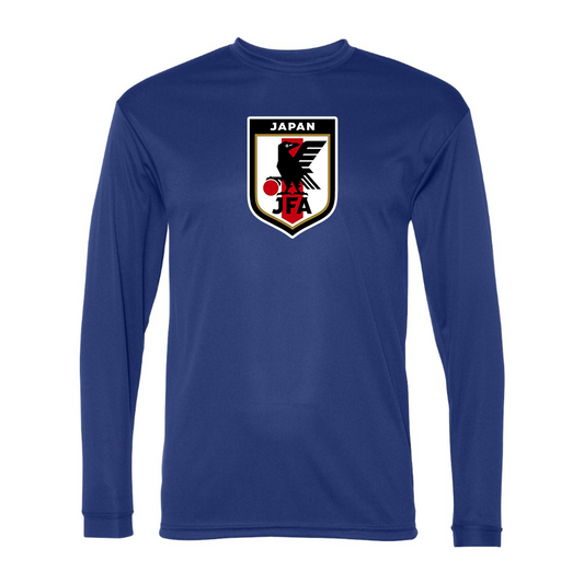 Men’s Japan National Soccer Team Performance Long Sleeve T-Shirt