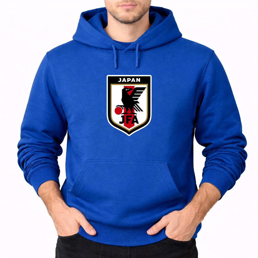 Men's Japan National Soccer Team Pullover Hoodie
