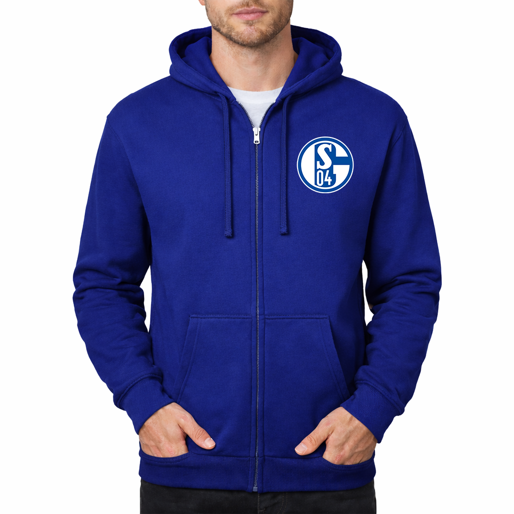Men's Schalke 04 FC Zipper Hoodie