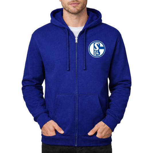 Men's Schalke 04 FC Zipper Hoodie