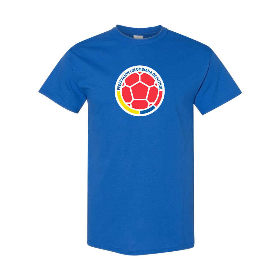 Men's Colombia National Soccer Team Cotton T-Shirt