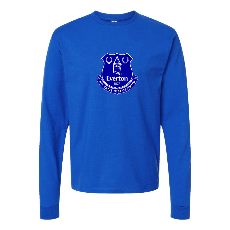 Youth Kids Everton FC Long Sleeve T-Shirt