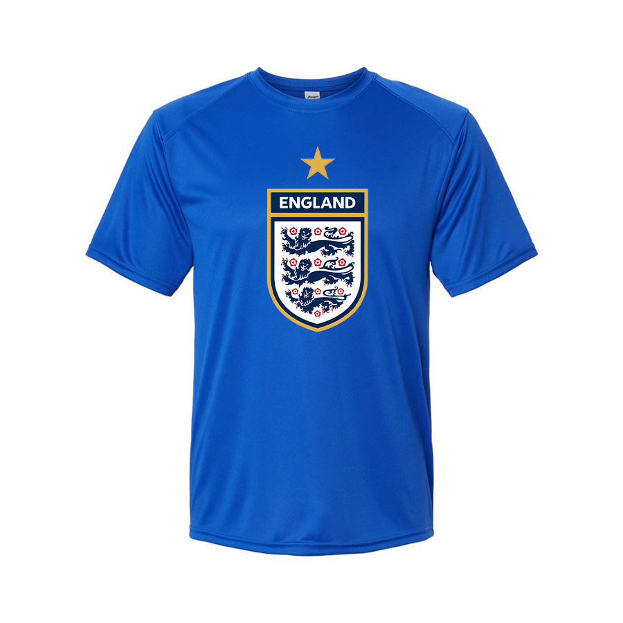 Men's England National Soccer Team Performance T-Shirt