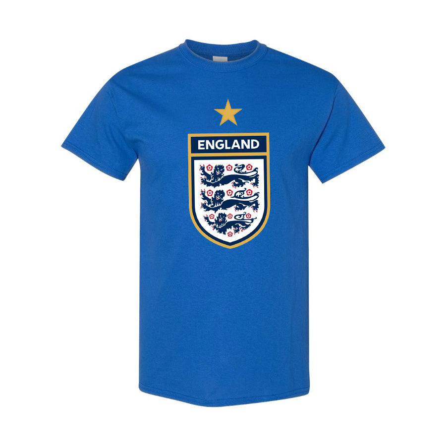 Men's England National Soccer Team Cotton T-Shirt