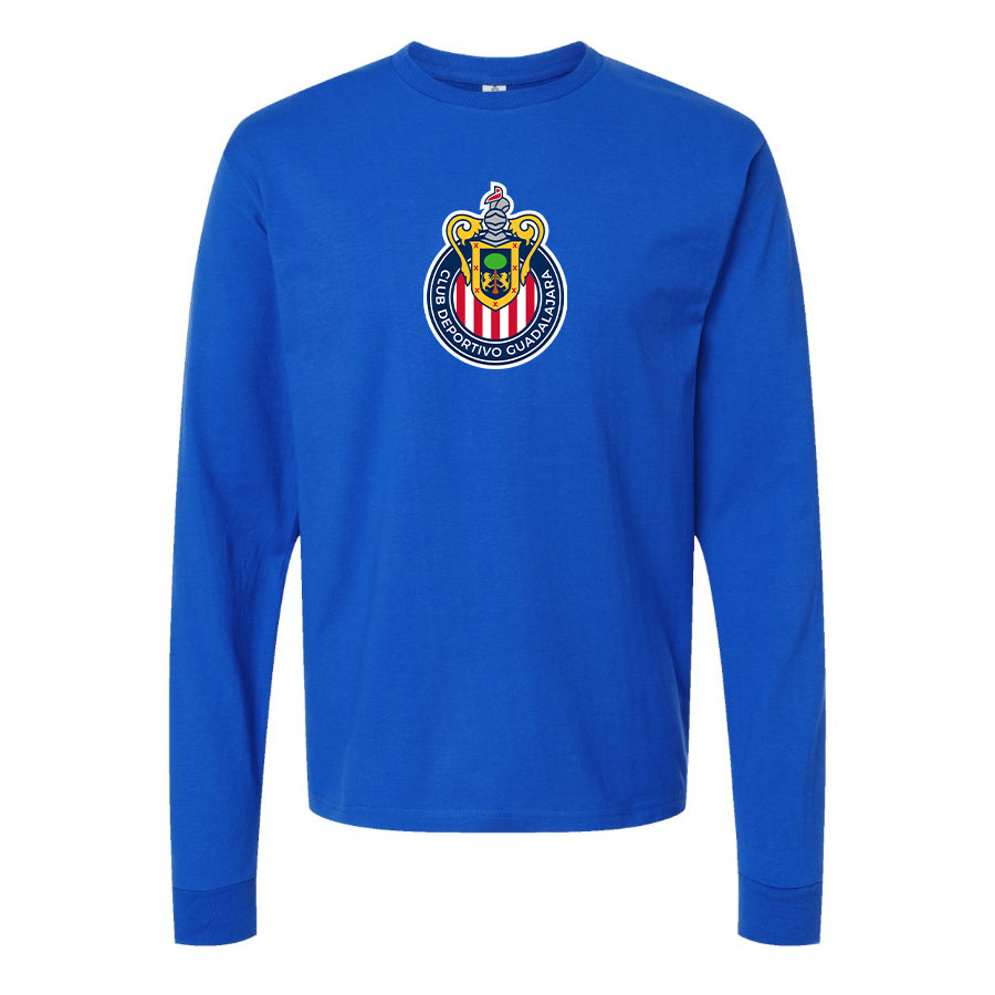 Men's Chivas Football Club  Long Sleeve T-Shirt
