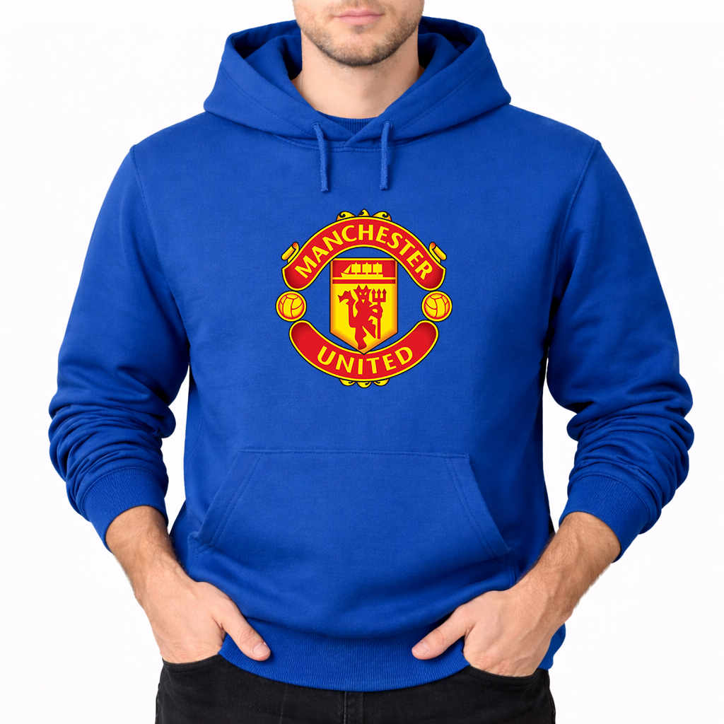 Men’s Manchester United Soccer Pullover Hoodie