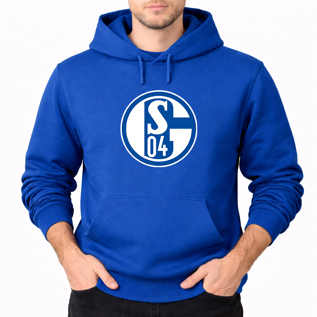 Men's Schalke 04 FC Pullover Hoodie