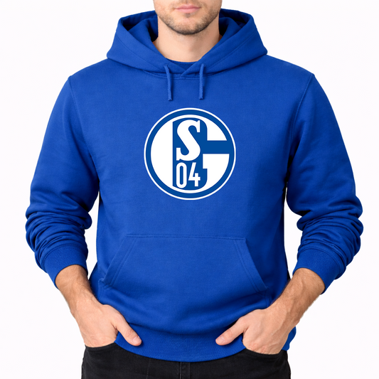 Men's Schalke 04 FC Pullover Hoodie