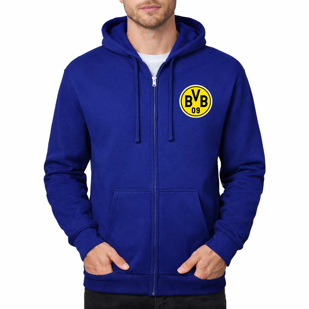 Men's Borussia Dortmund BVB FC Zipper Hoodie