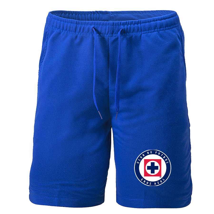 Men's Cruz Azul football Club Athletic Fleece Shorts