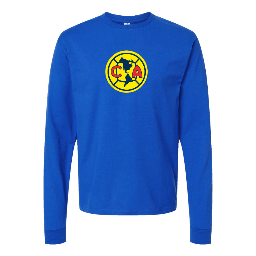 Youth Kids Club America Football Long Sleeve T-Shirt