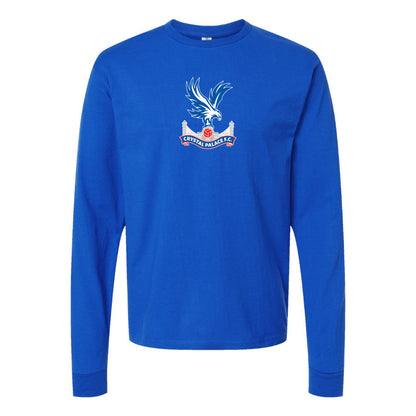 Men's Crystal Palace F.C Cotton Long Sleeve T-Shirt