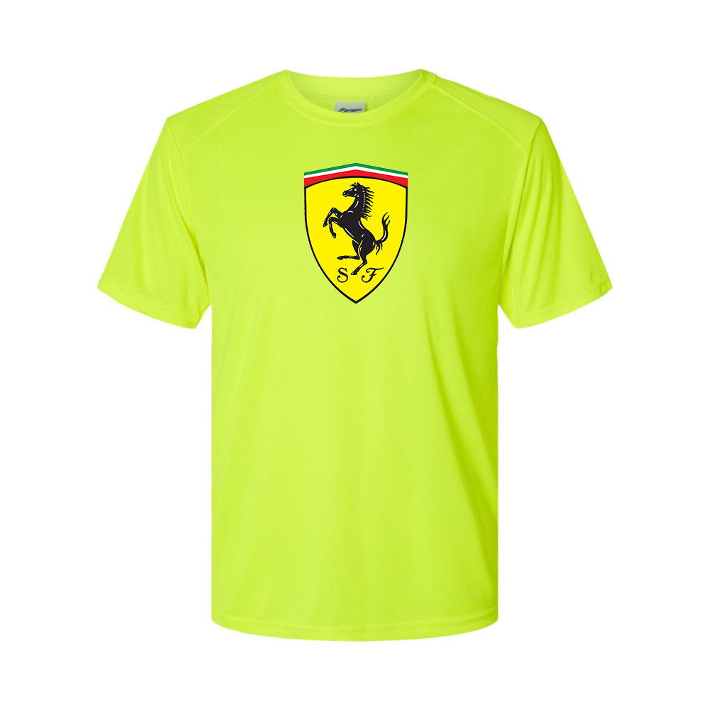 Youth Kids Ferrari Motorsport Car Performance T-Shirt