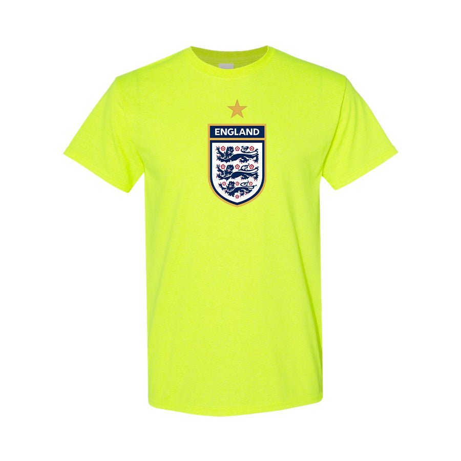 Youth Kids England National Soccer Team Cotton T-Shirt