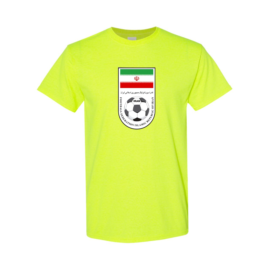 Youth Kids Iran National Soccer Team Cotton T-Shirt