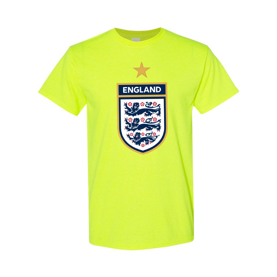 Men's England National Soccer Team Cotton T-Shirt