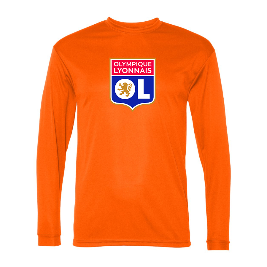 Men’s Olympique Lyonnais FC - C2 Sport - Performance Long Sleeve T-Shirt - 5104