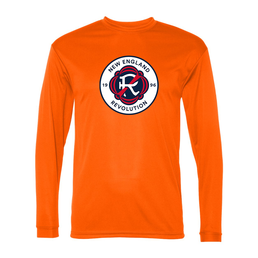 Men’s  New England Revolution FC - C2 Sport - Performance Long Sleeve T-Shirt - 5104