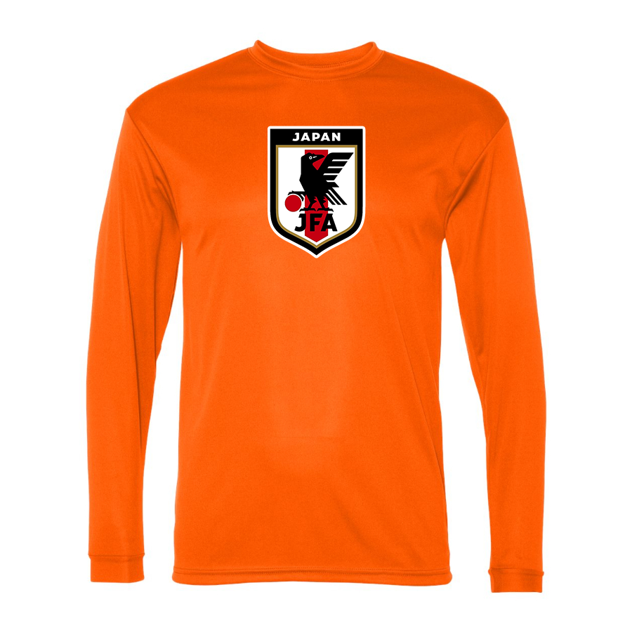 Men’s  Japan National Soccer Team - C2 Sport - Performance Long Sleeve T-Shirt - 5104