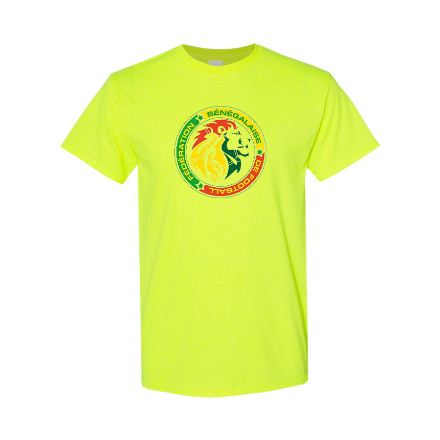 Men's Senegal National Soccer Team Cotton T-Shirt