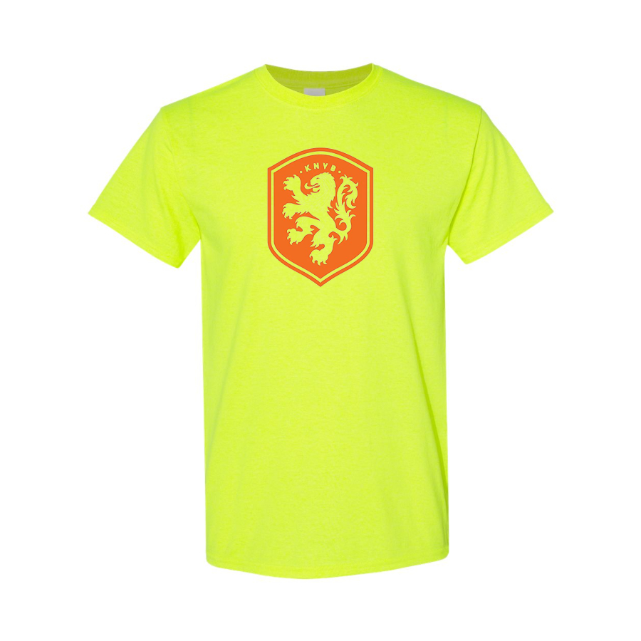 Youth Kids Netherlands National Soccer Team Cotton T-Shirt