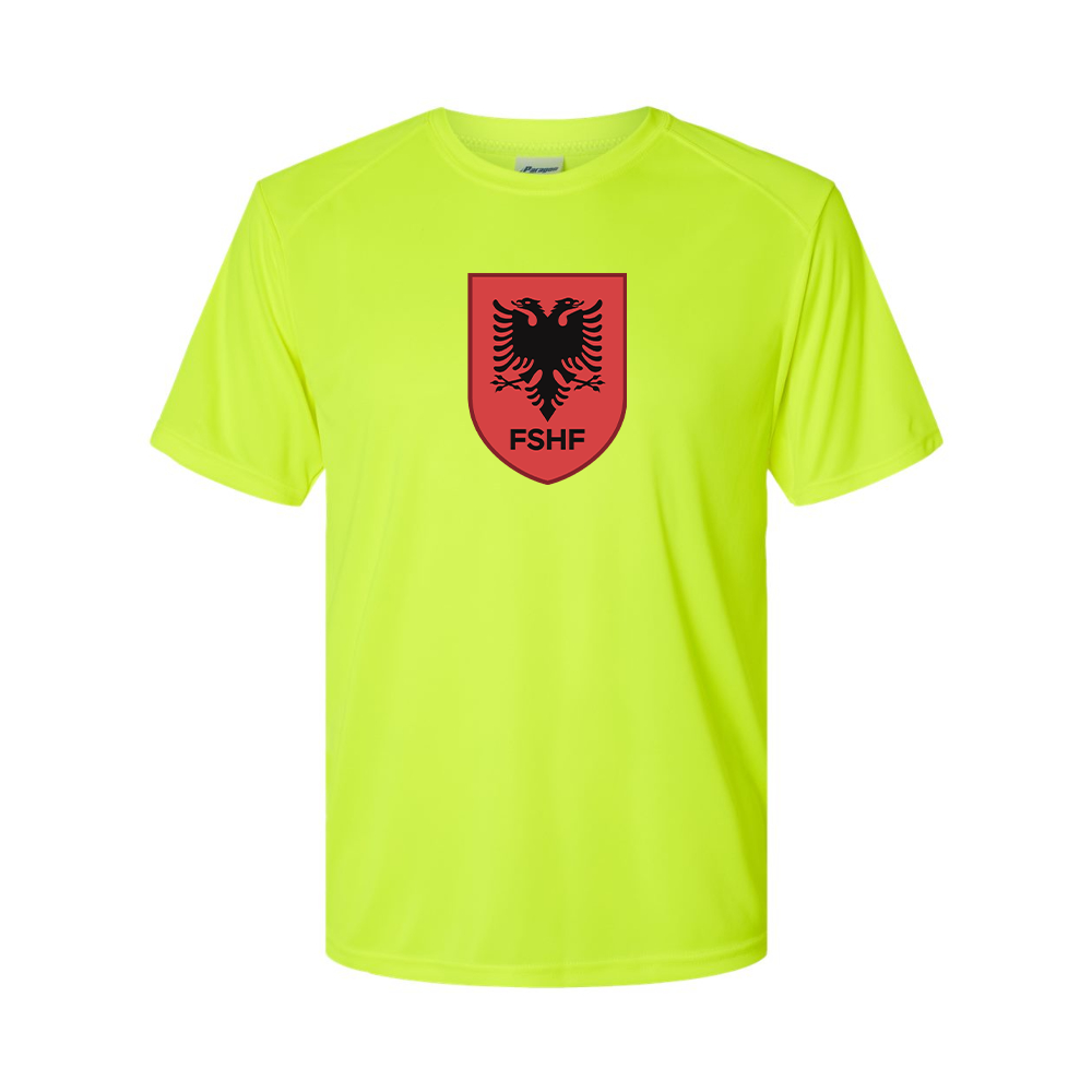 Youth Kids Albania National Soccer Team Performance T-Shirt