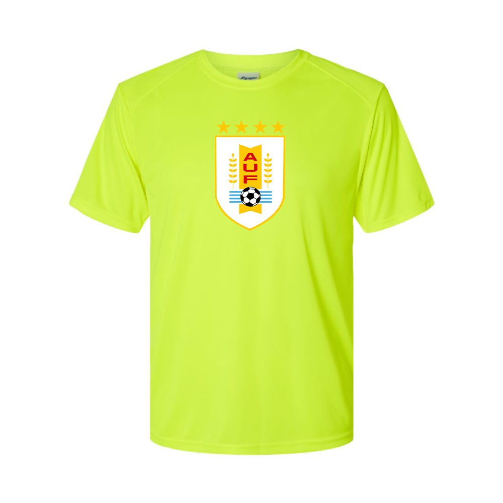 Youth Kids Uruguay National Soccer Team Performance T-Shirt