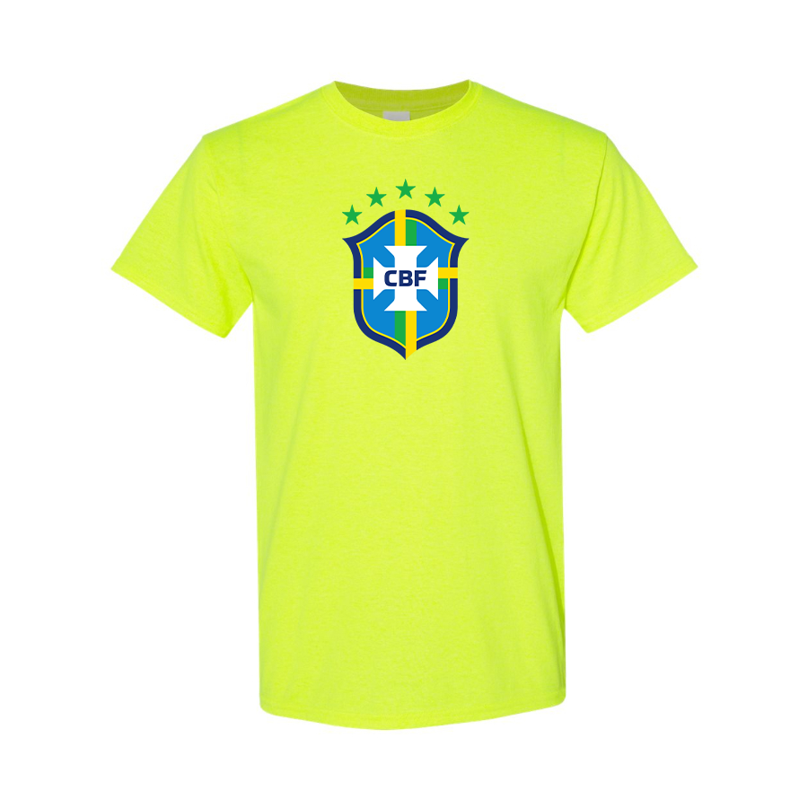 Men's Brazil National Soccer Team Cotton T-Shirt