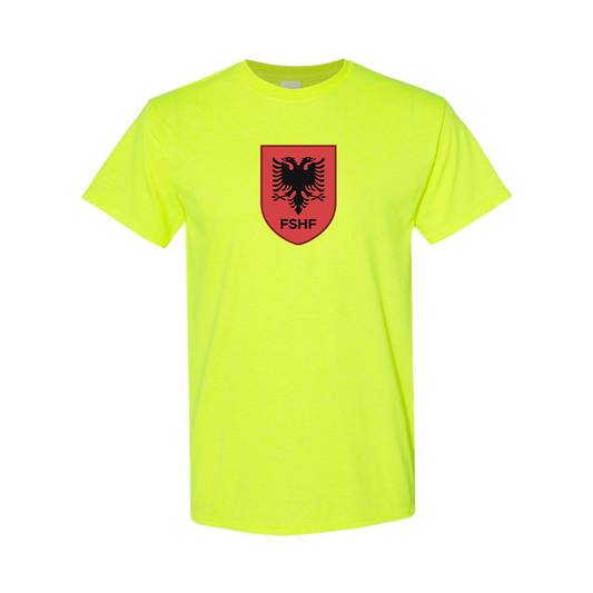 Men's Albania National Soccer Team Cotton T-Shirt