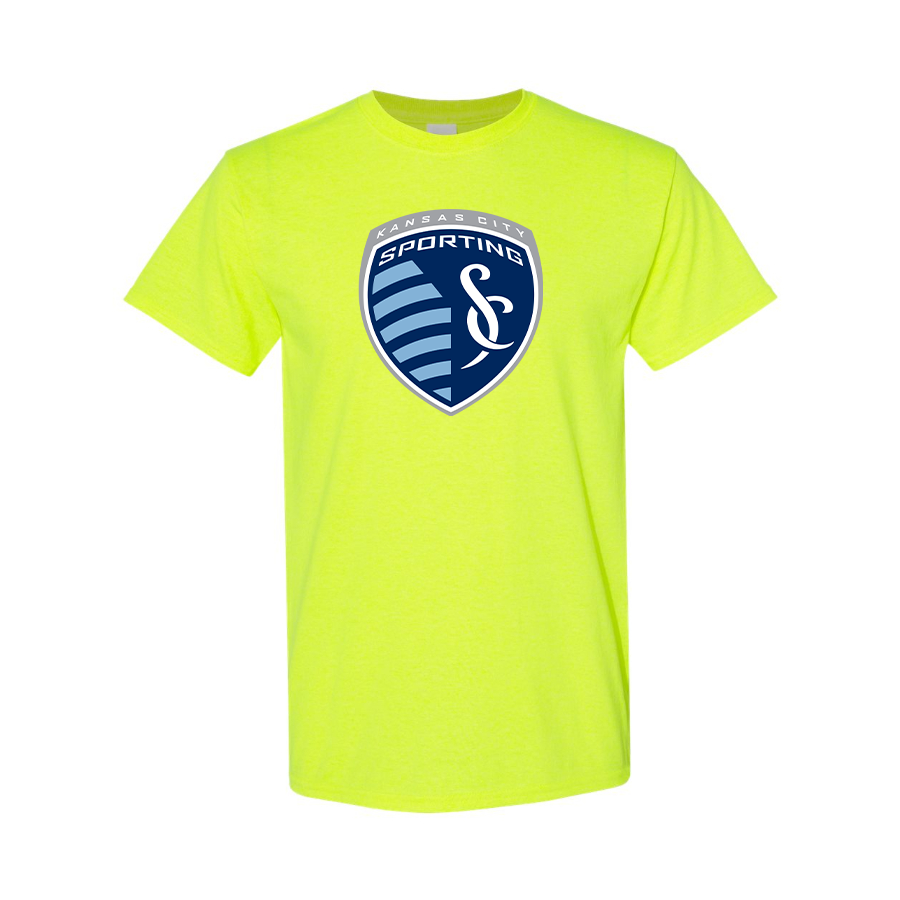 Youth Kids Sporting Kansas City FC Cotton T-Shirt