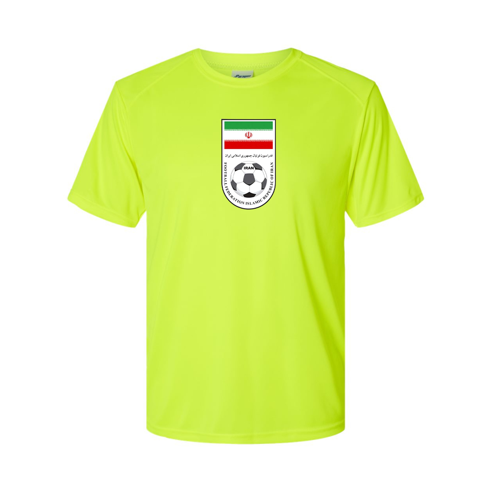 Youth Kids Iran National Soccer Team Performance T-Shirt