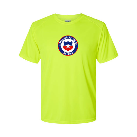 Men's Chile National Soccer Team  Performance T-Shirt