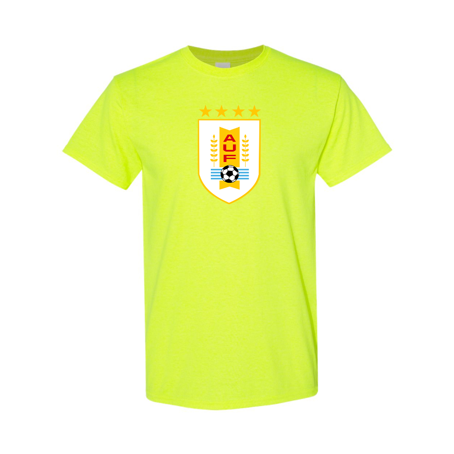 Youth Kids Uruguay National Soccer Team Cotton T-Shirt