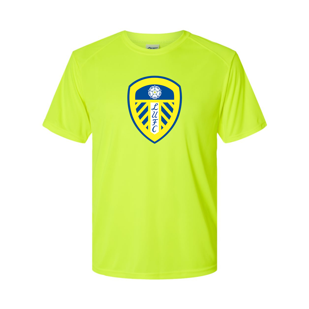 Youth Kids Leeds United Football Club Performance T-Shirt