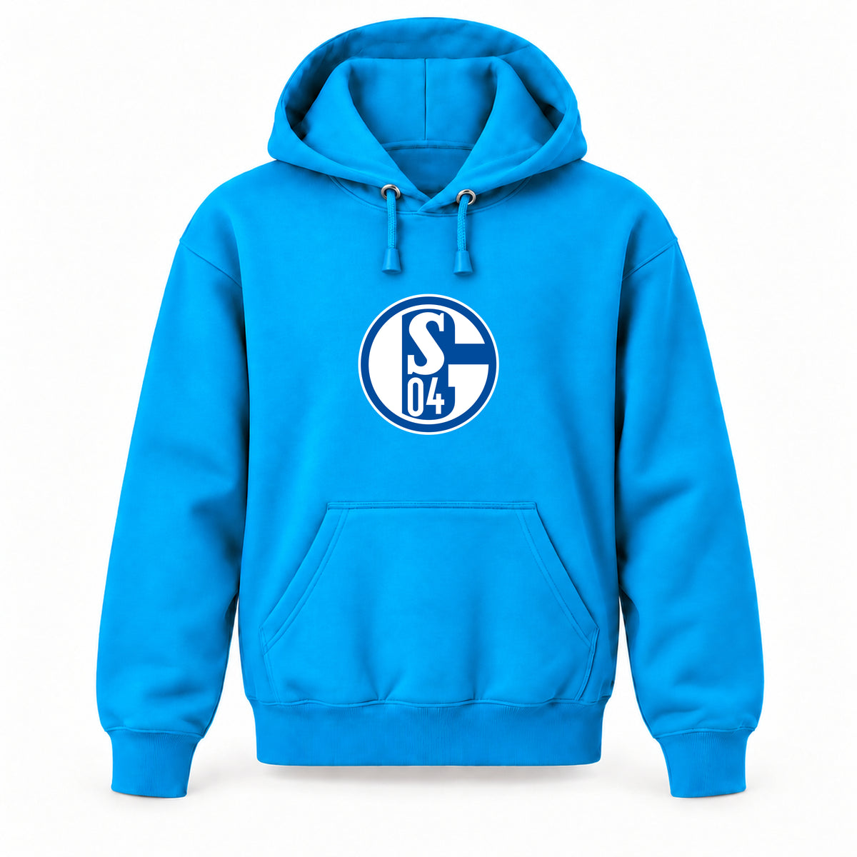 Schalke 04 FC - Youth Large Hoodie (Ages 10–12) | Color: Turquoise