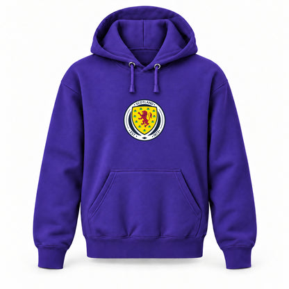 Scotland National Soccer Team - Youth Large Hoodie (Ages 10–12) | Color: Purple