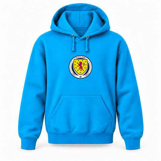 Scotland National Soccer Team - Youth Large Hoodie (Ages 10–12) | Color: Turquoise