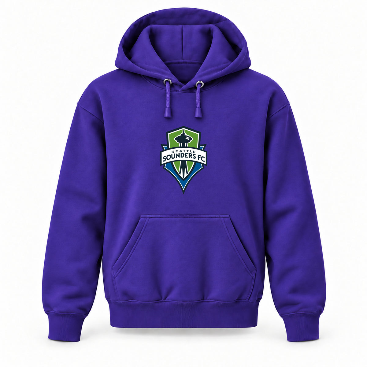 Seattle Sounders FC - Youth Large Hoodie (Ages 10–12) | Color: Purple