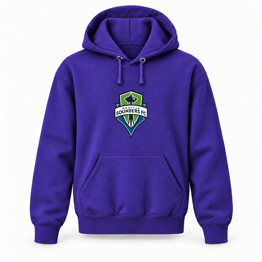 Seattle Sounders FC - Youth Large Hoodie (Ages 10–12) | Color: Purple