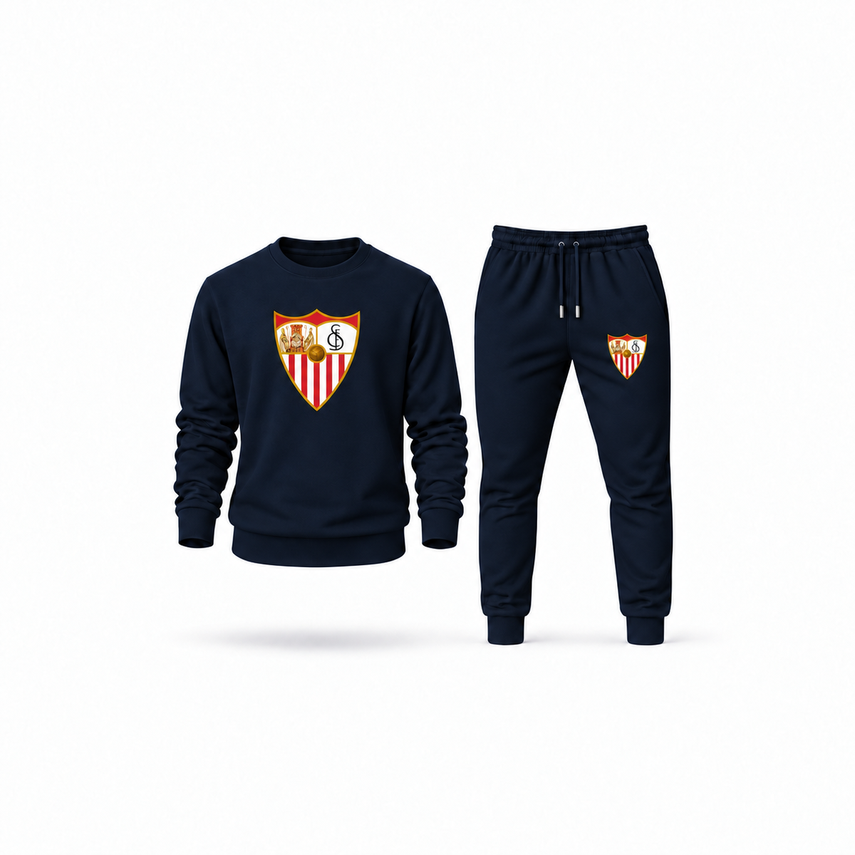 Men's Sevilla FC Sweatshirt Joggers Set | Color: Navy | Main