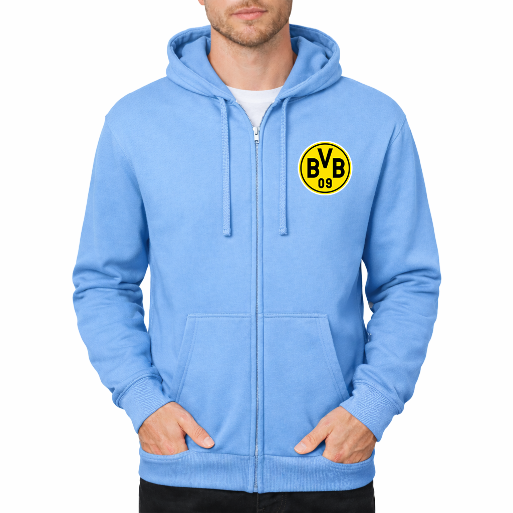Men's Borussia Dortmund BVB FC Zipper Hoodie