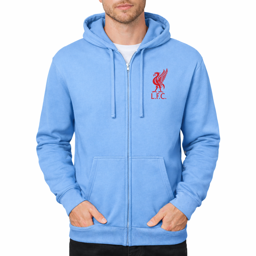 Men's Liverpool L.F.C. Soccer Zipper Hoodie