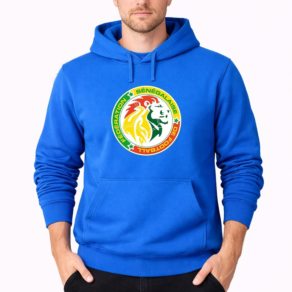 Men's Senegal National Soccer Team Pullover Hoodie