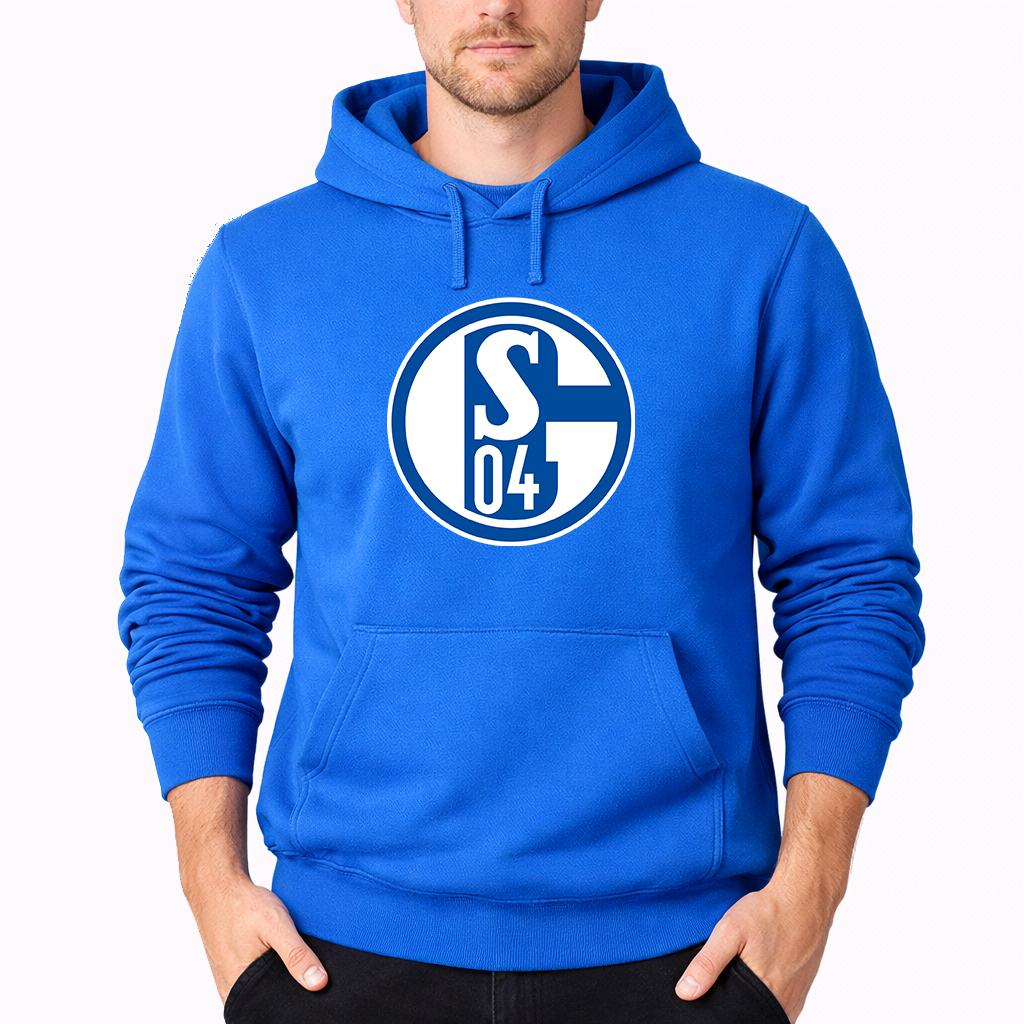 Men's Schalke 04 FC Pullover Hoodie