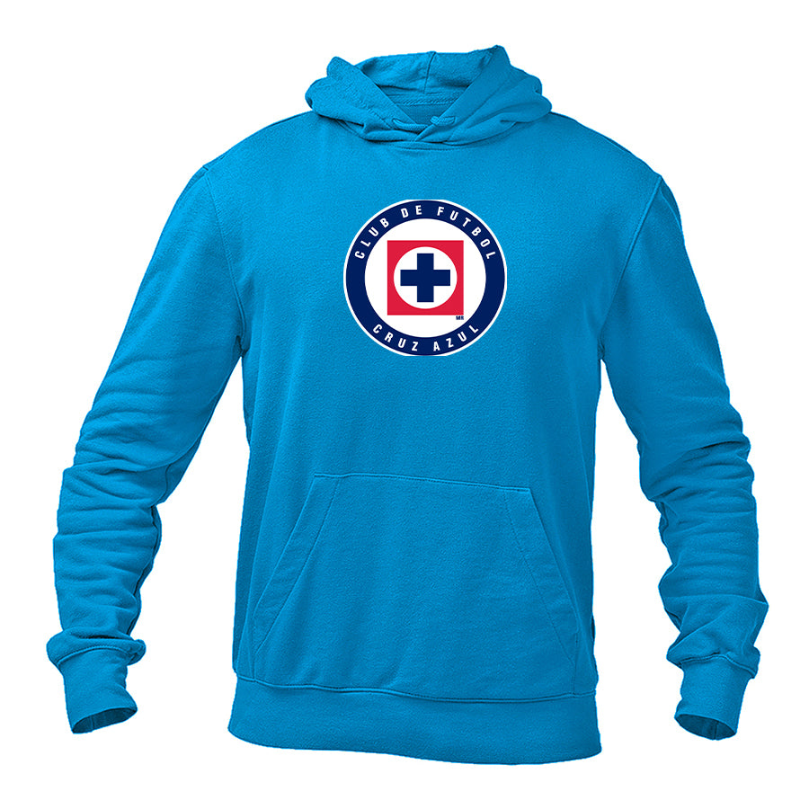 Men's Cruz Azul Football Club Pullover Hoodie